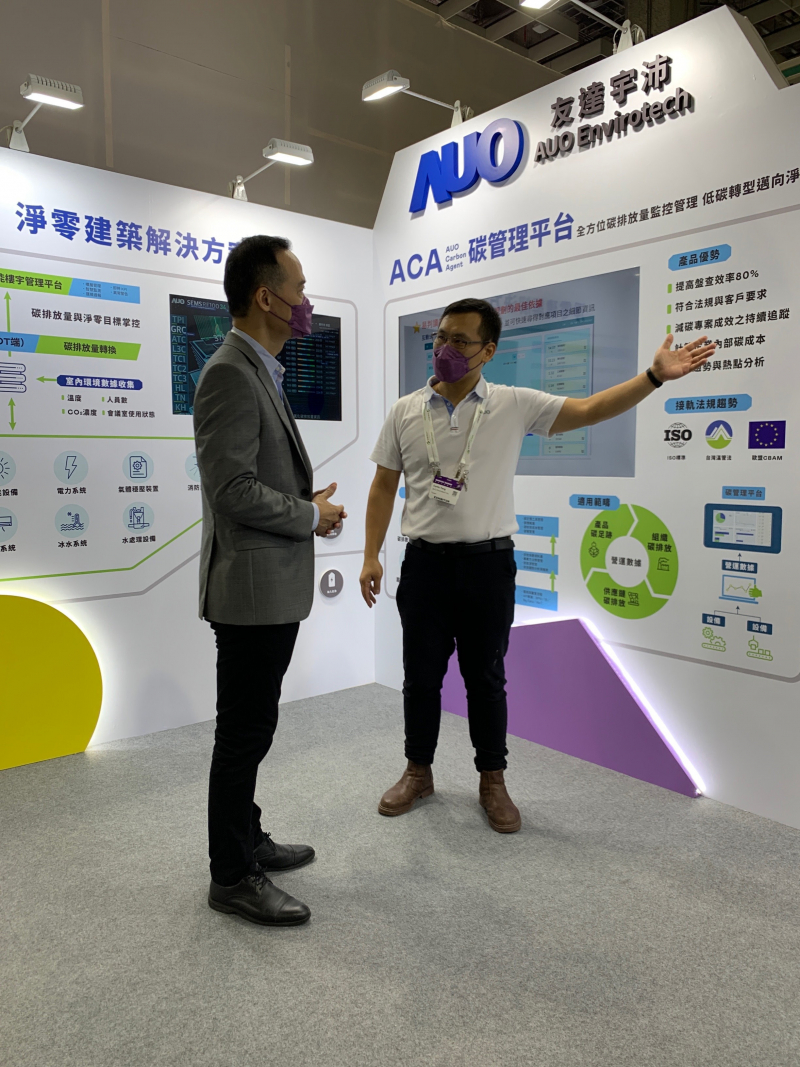 zoty中欧宇沛结合大数据与自主研发的ACA碳管理平台，精准分析碳排数据盘查及管理