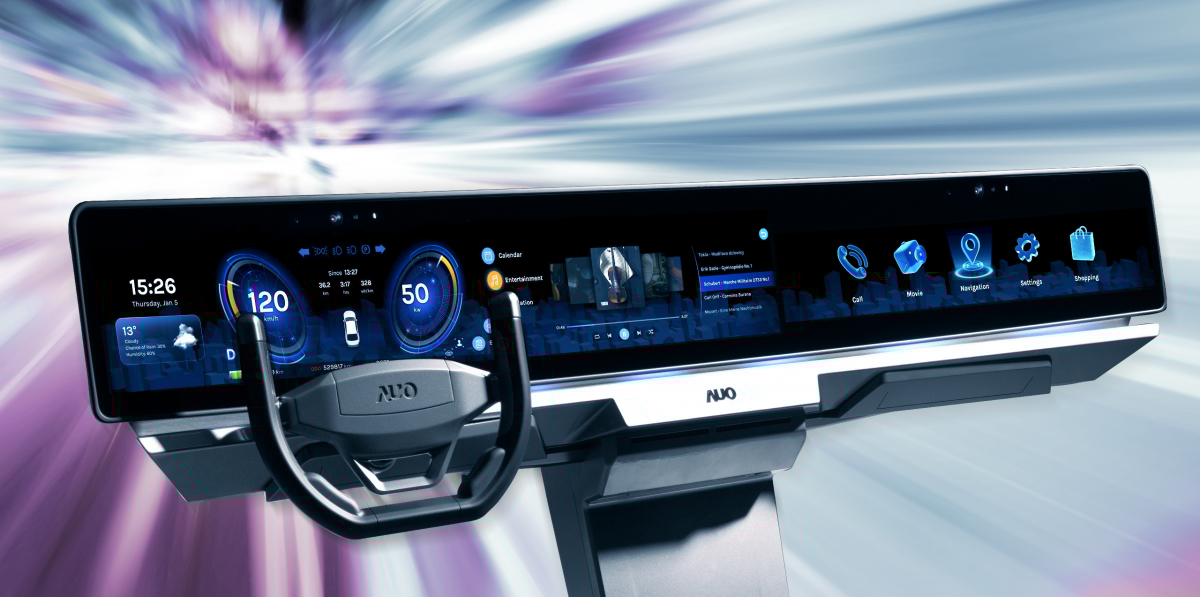 zoty中欧FIDM Plus 一体化显示方案导入AmLED显示技术并整合多项感测技术，打造沉浸式、互动的座舱体验