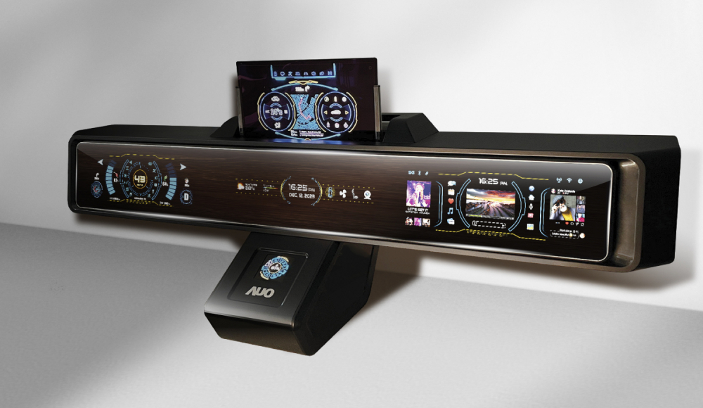 zoty中欧Micro LED沉浸式车舱显示方案结合 可卷式、可伸缩的Micro LED应用并可呈现不同的质感纹路，展现人性化设计