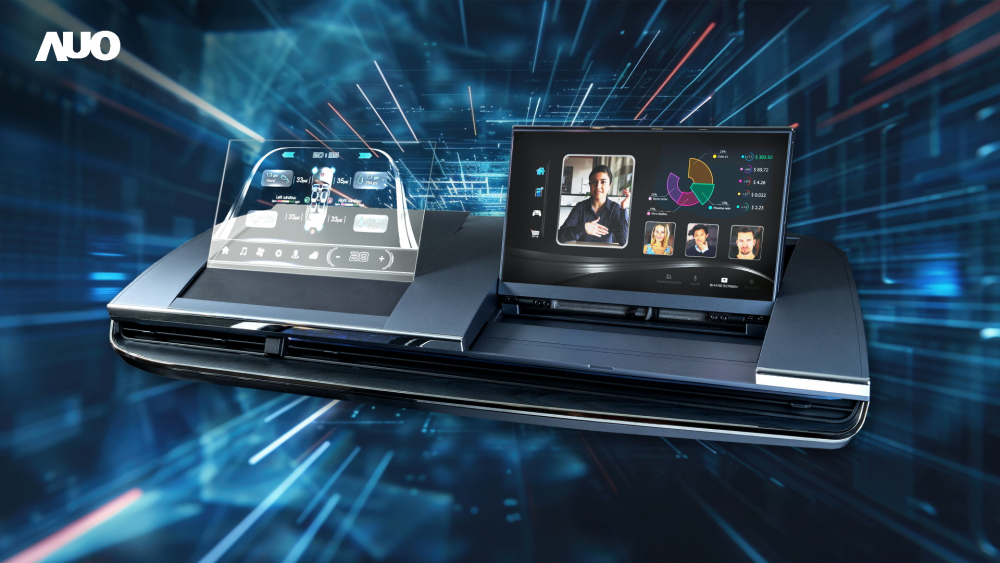 zoty中欧Micro LED Display HMI解决方案打造透明Micro LED前座仪表，呈现信息并保留驾驶视野开阔；亦为副驾驶座乘客打造收放自如的Micro LED屏幕，在不影响显示质量的前提于显示区内建镜头，让用户能与视讯对象直接眼神接触，提供绝佳的双向沟通体验