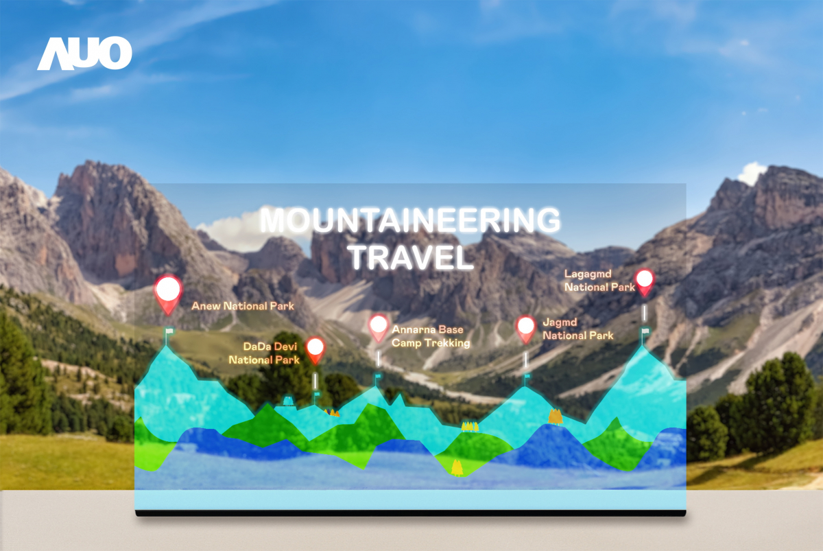 友達「177吋高透明度Micro LED顯示器」獲得台灣精品銀質獎，打破視野與空間的限制，適合應用於智慧零售、文物展示、創新廣告與智慧移動等場域